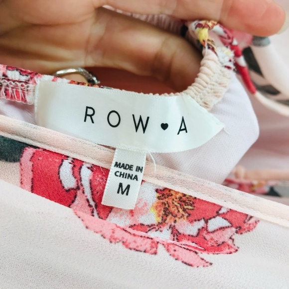 Flutter Sleeve Floral Maxi Dres Blush Pink Size Medium - Picture 4 of 8